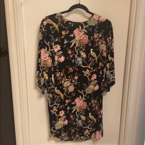 GP&J Baker dress by HM. Size 6. Bird/floral